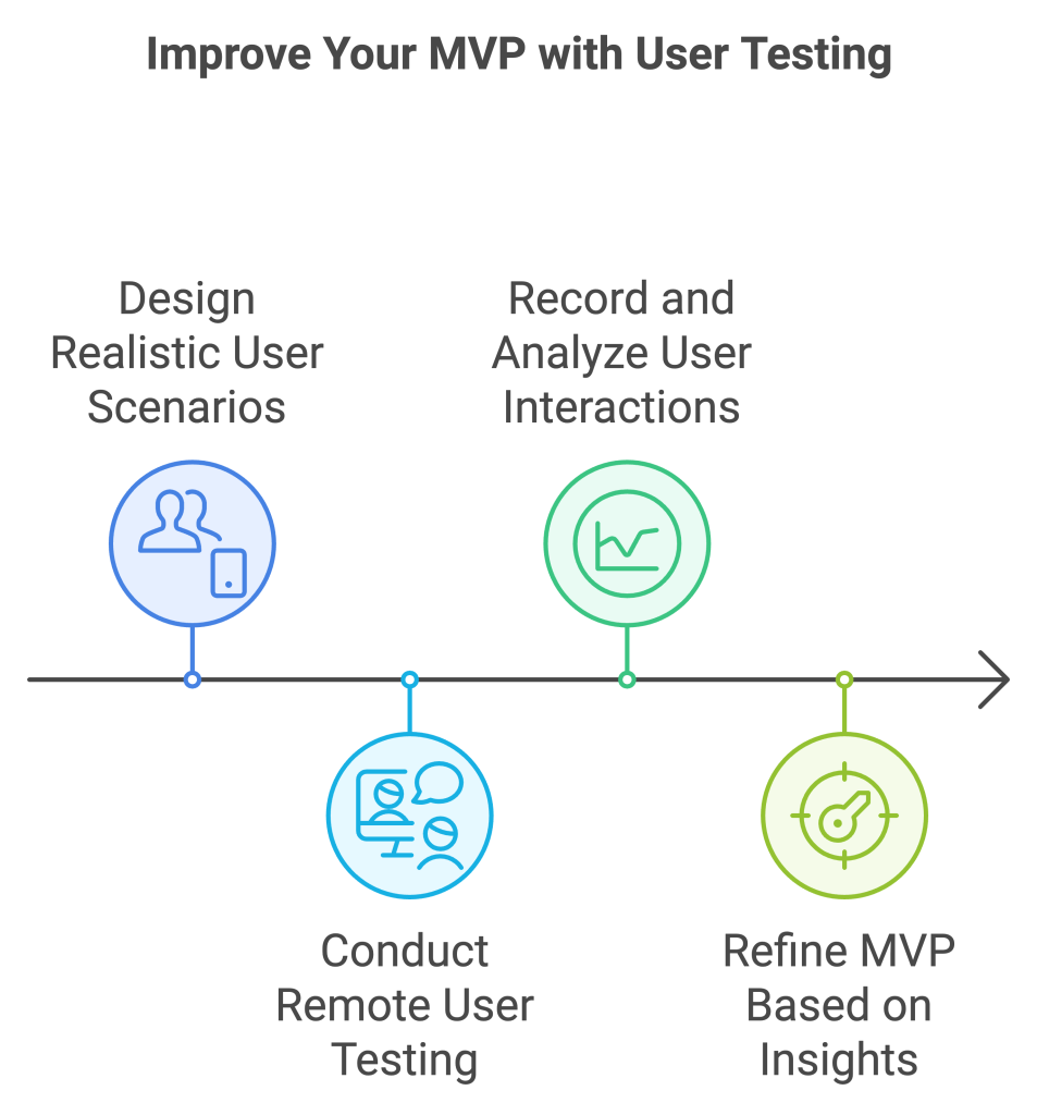 MVP usability testing