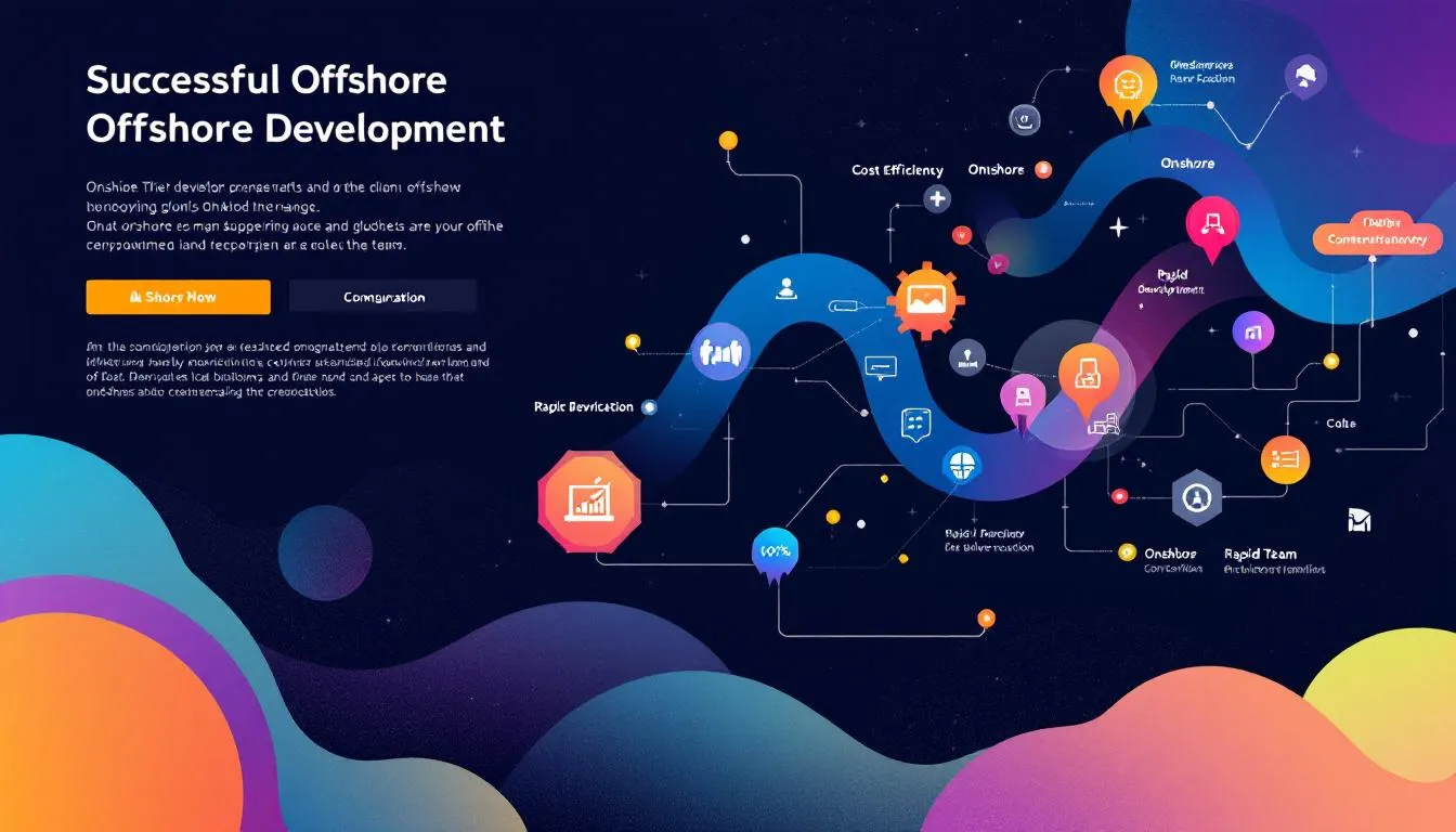 Successful offshore development projects case study.