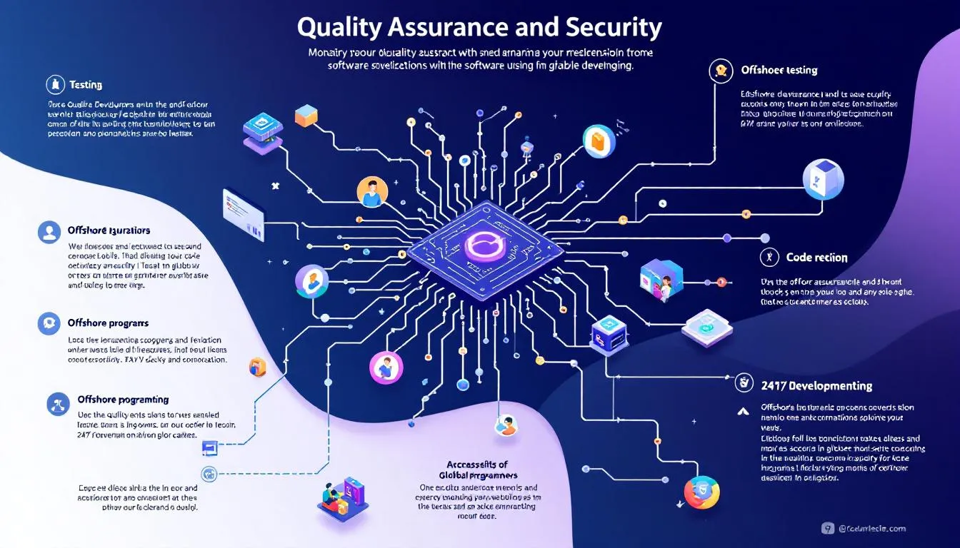 Quality assurance and security in software development.